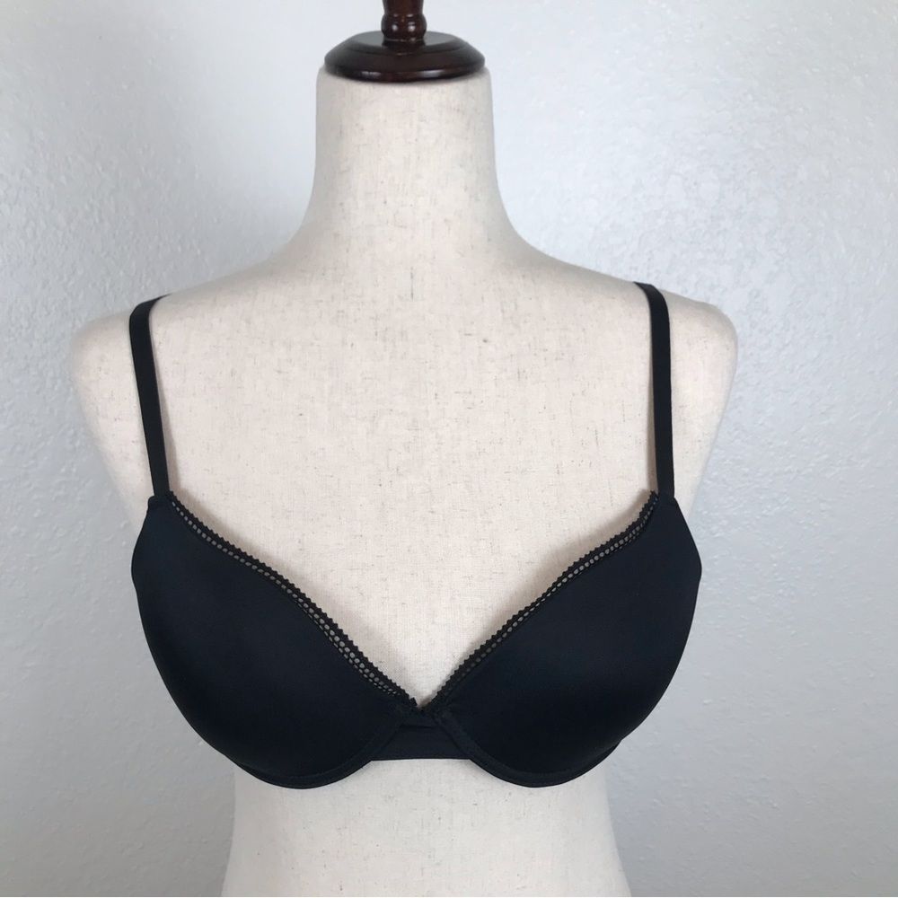 Lucky Brand black push-up bra 34C